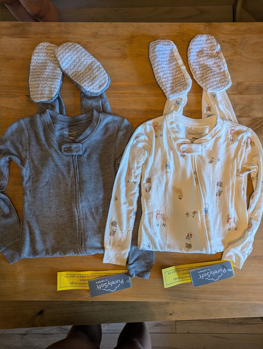 (2) Purely Soft Carters Sleepers, NWT